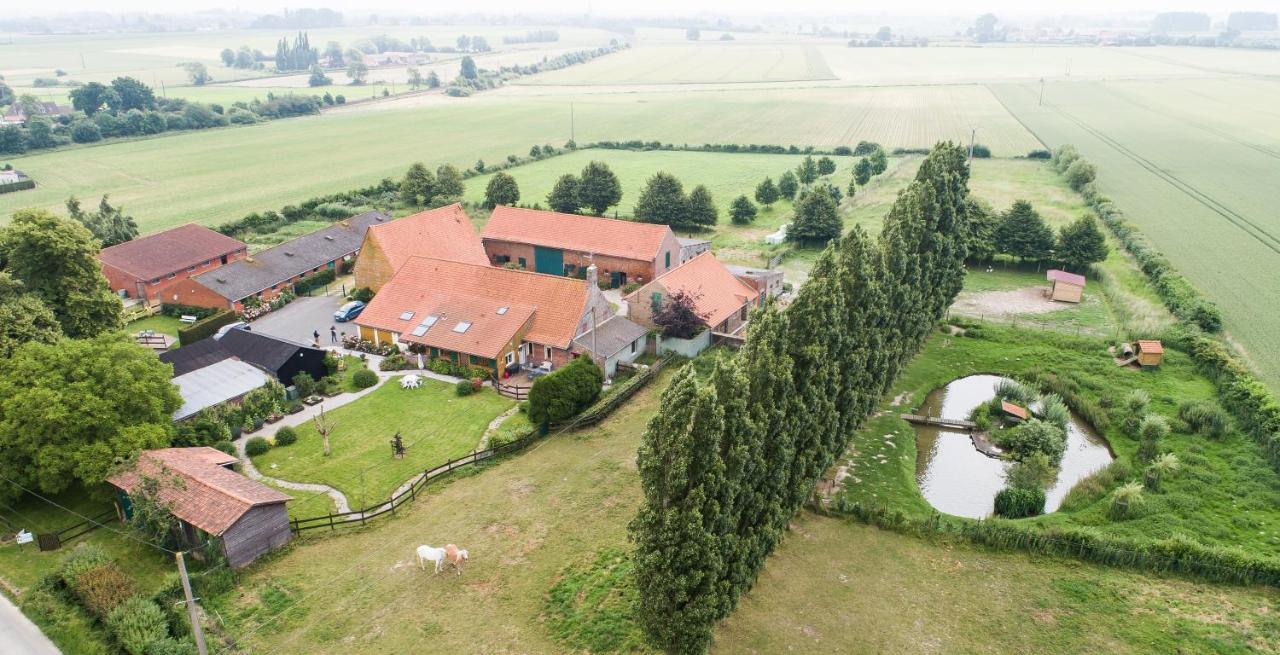 Gite De La Ferme Des Crins Blancs Villa Hazebrouck Dış mekan fotoğraf